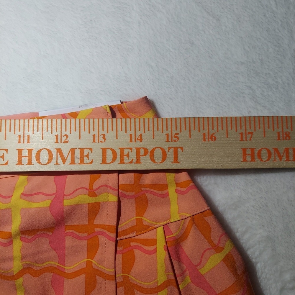 Puma Wrap Skirt Womens Size Small Pink Orange Plaid New Puma x Dazey 629989 01 - Picture 6 of 11